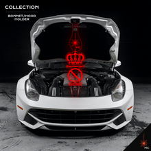 Load image into Gallery viewer, Custom LED Car Bonnet / Hood Holder Prop Display (Motor Vehicle Accessories)