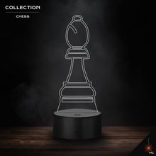 Load image into Gallery viewer, LED Lamp - Bishop (Chess)