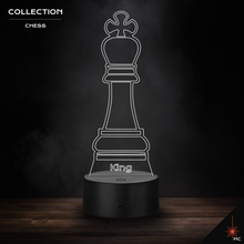 Load image into Gallery viewer, LED Lamp - King (Chess)