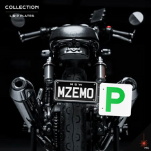 Load image into Gallery viewer, Motorcycle L / P Number Plate Kit (Motor Vehicle Accessories)