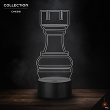 Load image into Gallery viewer, LED Lamp - Rook (Chess)