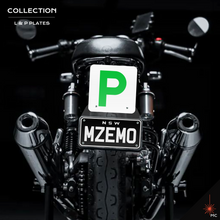 Load image into Gallery viewer, Motorcycle L / P Number Plate Kit (Motor Vehicle Accessories)