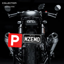 Load image into Gallery viewer, Motorcycle Learner L / Provisional P Number Plate Kit (Motor Vehicle Accessories)