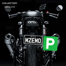 Load image into Gallery viewer, Motorcycle Learner L / Provisional P Number Plate Kit (Motor Vehicle Accessories)