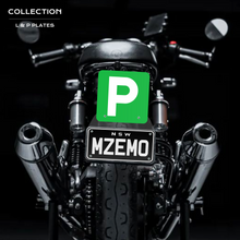 Load image into Gallery viewer, Motorcycle Learner L / Provisional P Number Plate Kit (Motor Vehicle Accessories)