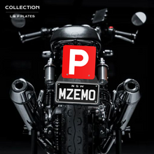 Load image into Gallery viewer, Motorcycle Learner L / Provisional P Number Plate Kit (Motor Vehicle Accessories)