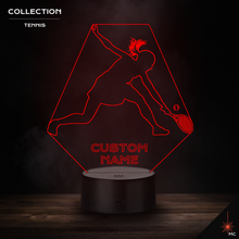 Load image into Gallery viewer, Design Your Own - Custom Tennis LED Lamp (Male / Female)