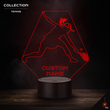 Load image into Gallery viewer, Design Your Own - Custom Tennis LED Lamp (Male / Female)