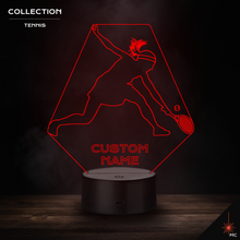 Load image into Gallery viewer, Design Your Own - Custom Tennis LED Lamp (Male / Female)