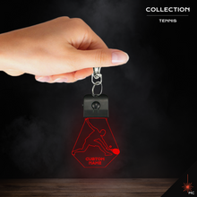 Load image into Gallery viewer, Design Your Own - Custom Tennis LED Keychain (Male / Female)