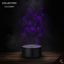 Load image into Gallery viewer, LED Lamp - Spooky Castle (Halloween)