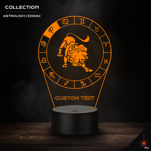 Load image into Gallery viewer, LED Lamp - Leo (Astrology / Zodiac)