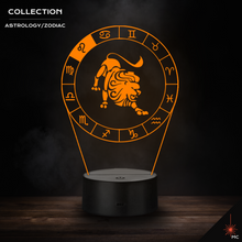 Load image into Gallery viewer, LED Lamp - Leo (Astrology / Zodiac)