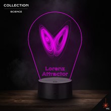 Load image into Gallery viewer, LED Lamp - Lorenz Attractor (Science)
