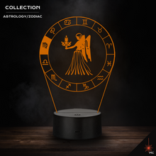Load image into Gallery viewer, LED Lamp - Virgo (Astrology / Zodiac)