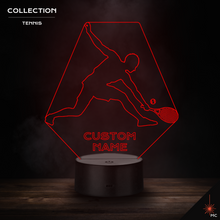 Load image into Gallery viewer, Design Your Own - Custom Tennis LED Lamp (Male / Female)