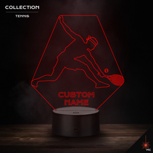 Load image into Gallery viewer, Design Your Own - Custom Tennis LED Lamp (Male / Female)