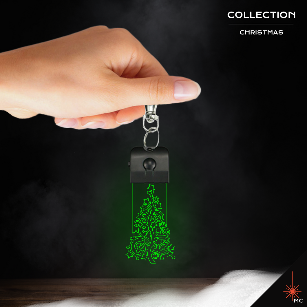 LED Keychain - Christmas Tree (Christmas)