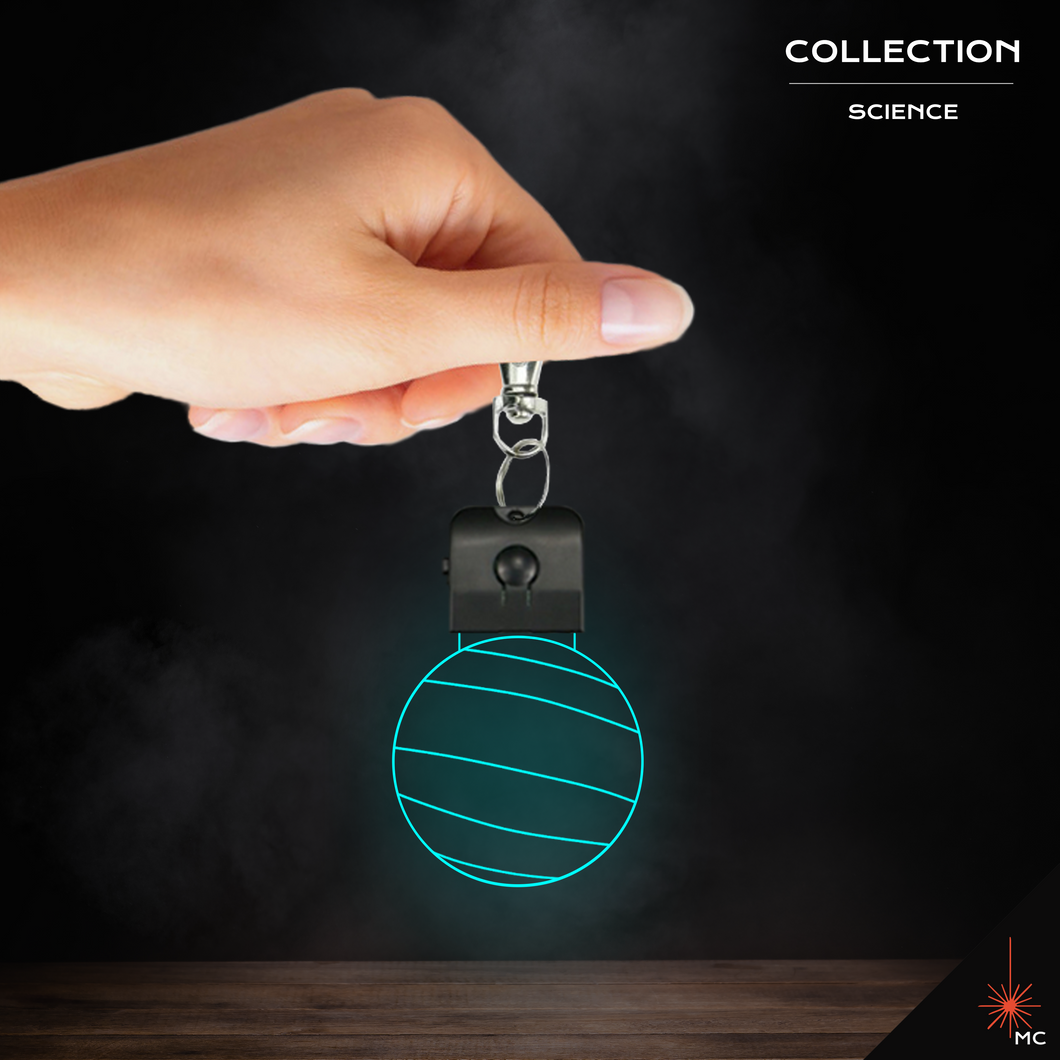 LED Keychain - Neptune [Planet] (Science)