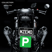 Load image into Gallery viewer, Motorcycle Learner L / Provisional P Number Plate Kit (Motor Vehicle Accessories)
