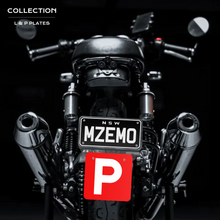Load image into Gallery viewer, Motorcycle Learner L / Provisional P Number Plate Kit (Motor Vehicle Accessories)
