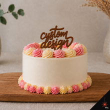 Load image into Gallery viewer, Custom Standing Acrylic Cake Topper [Stencils &amp; Toppers]
