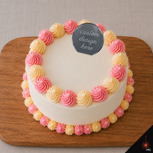 Load image into Gallery viewer, Custom Flat Acrylic Cake Topper [Stencils &amp; Toppers]
