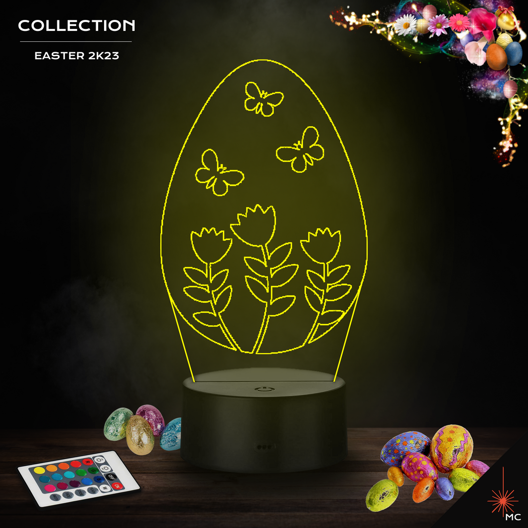 LED Lamp - Decorated Easter Egg (Easter)