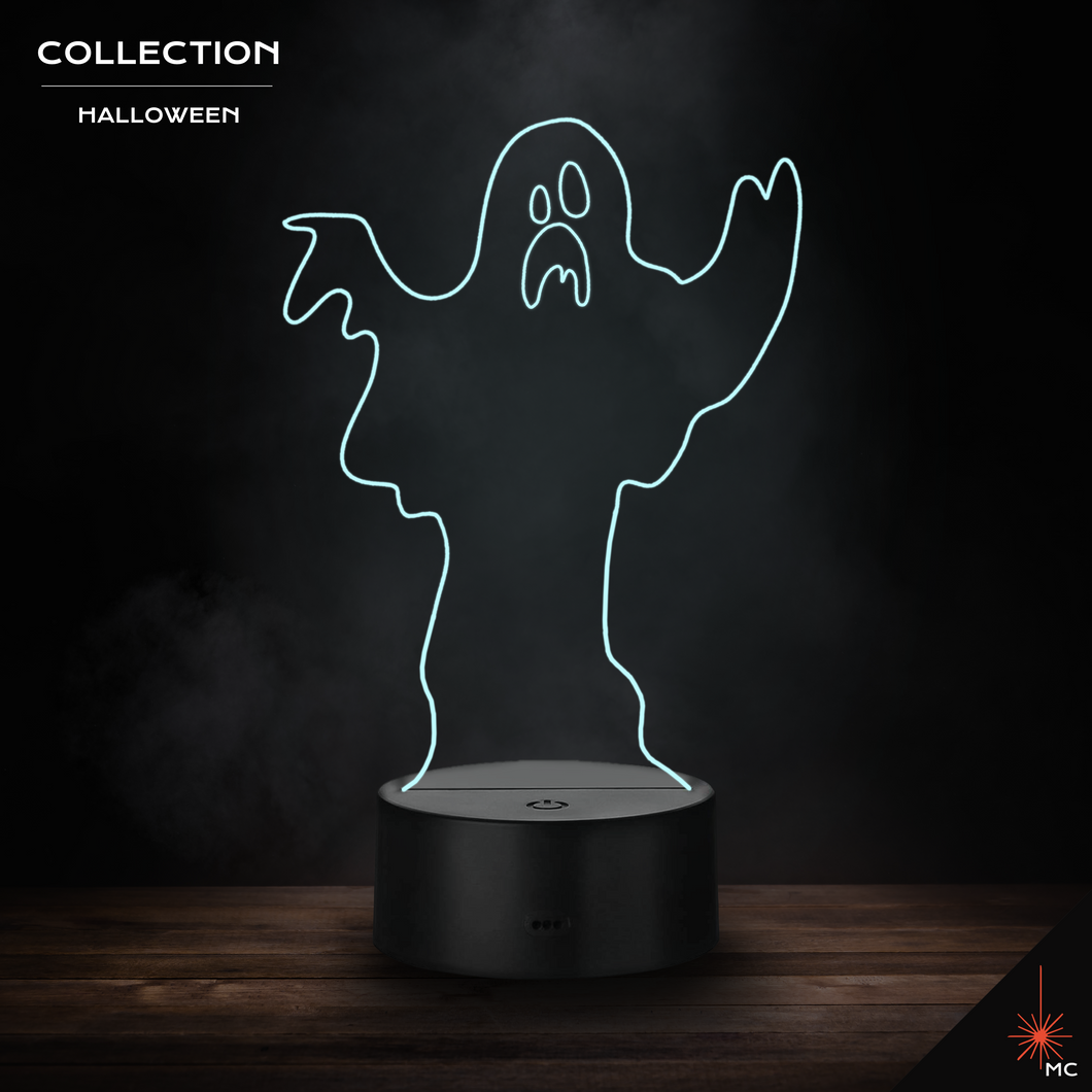 LED Lamp - Ghost (Halloween)
