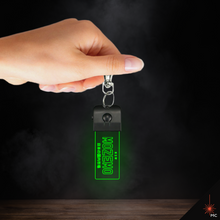 Load image into Gallery viewer, Design Your Own - Custom Vehicle Registration LED Keychain
