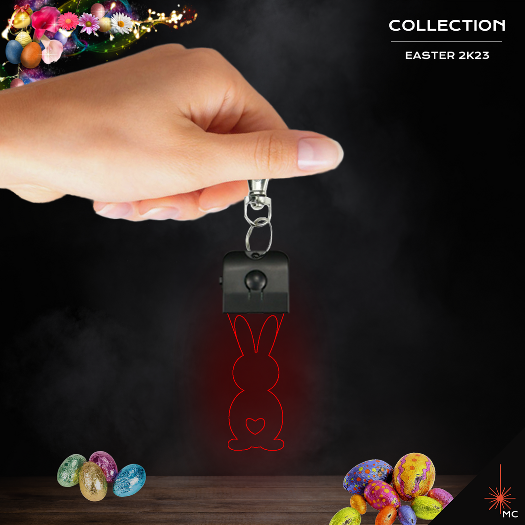 LED Keychain - Loving Easter Bunny (Easter)