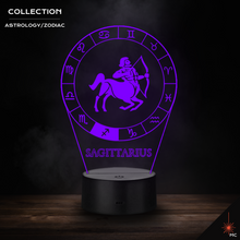 Load image into Gallery viewer, LED Lamp - Sagittarius (Astrology / Zodiac)
